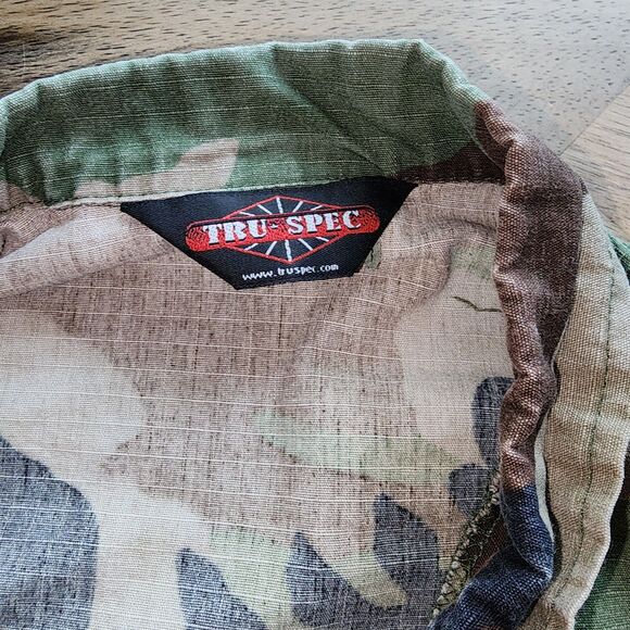 VTG Tru Spec United States Paratrooper Camouflage Army Field Jacket XS - Picture 6 of 8